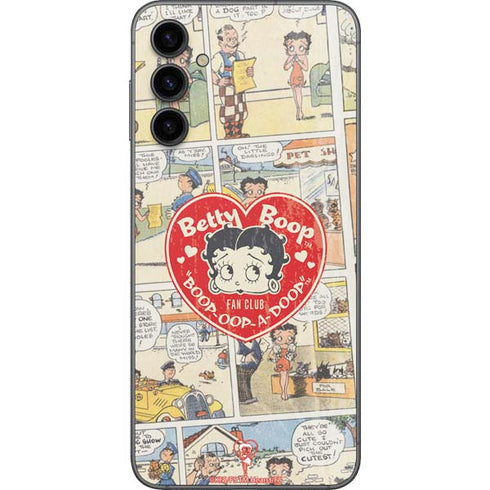 Betty Boop Comic Strip Galaxy A14 5G Skin